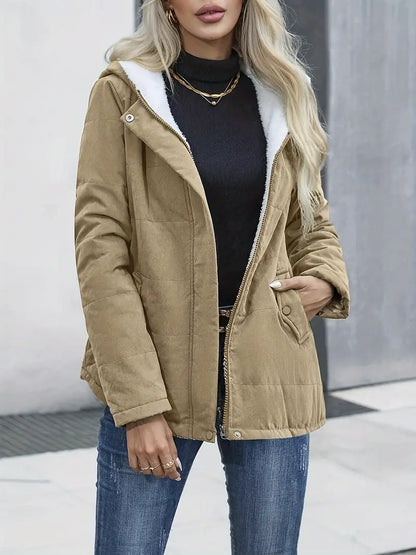 Fleecejacke Herren mit Kapuze – Moderne Design, Weiches Fleece, Praktische Taschen, Ideal für Innen- und Außenbereich 4
