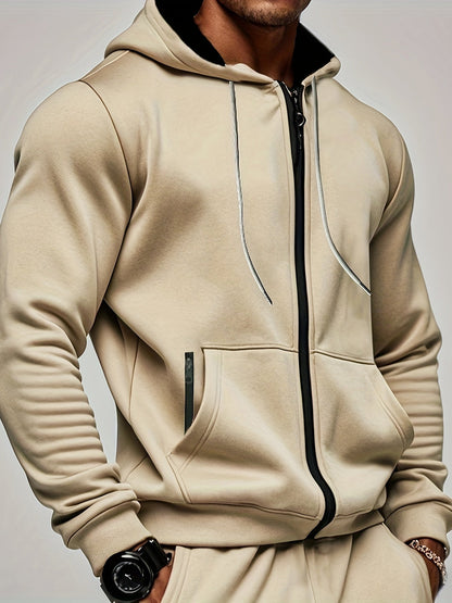 Dam Hoodie Med Dragkedja Mjuk Andningsbar Tyg-6