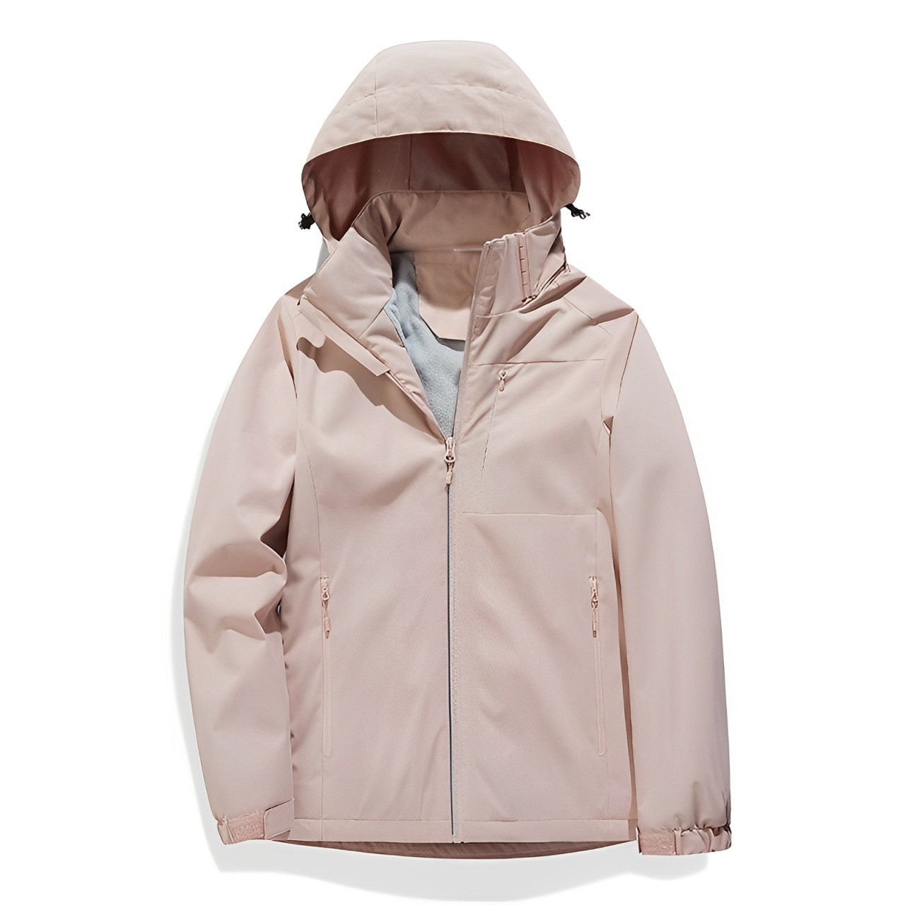 Dam Fleecejacka Vattenavvisande Fleece med Fickor-1