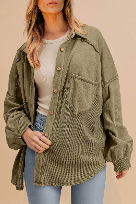 Damjacka Oversized Waffle Patchwork 100% Polyester-1