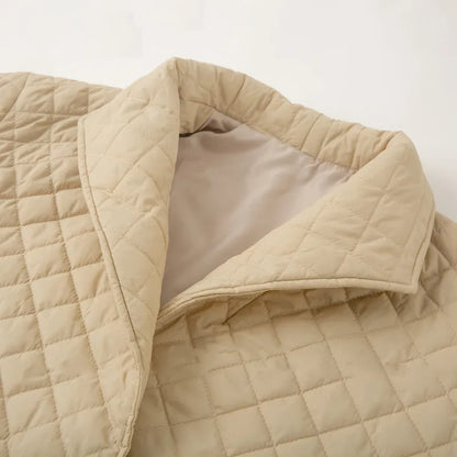 Kvinnors Kort Dunjacka Varmt Material Elegant Design-3