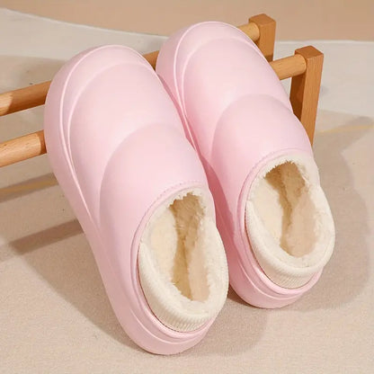 Ergonomiska Damtofflor i Mjukt Material med Halkfri Sula – Bekväma Hemma- och Utomhustofflor 8
