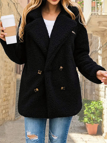Variant image for Damjacka Teddy Chic Lång Ärmar Teddytyg-1