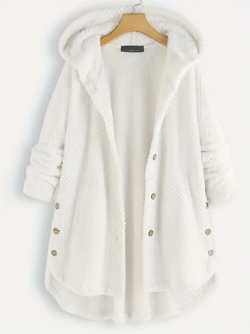 Damjacka Wolff-design med Knappdetaljer Polyester Isolerande Fyllning 3