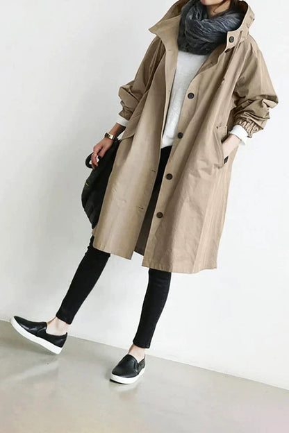 Variant image for Herr Vindbrytare Jacka med Huva i Robust Polyester-33