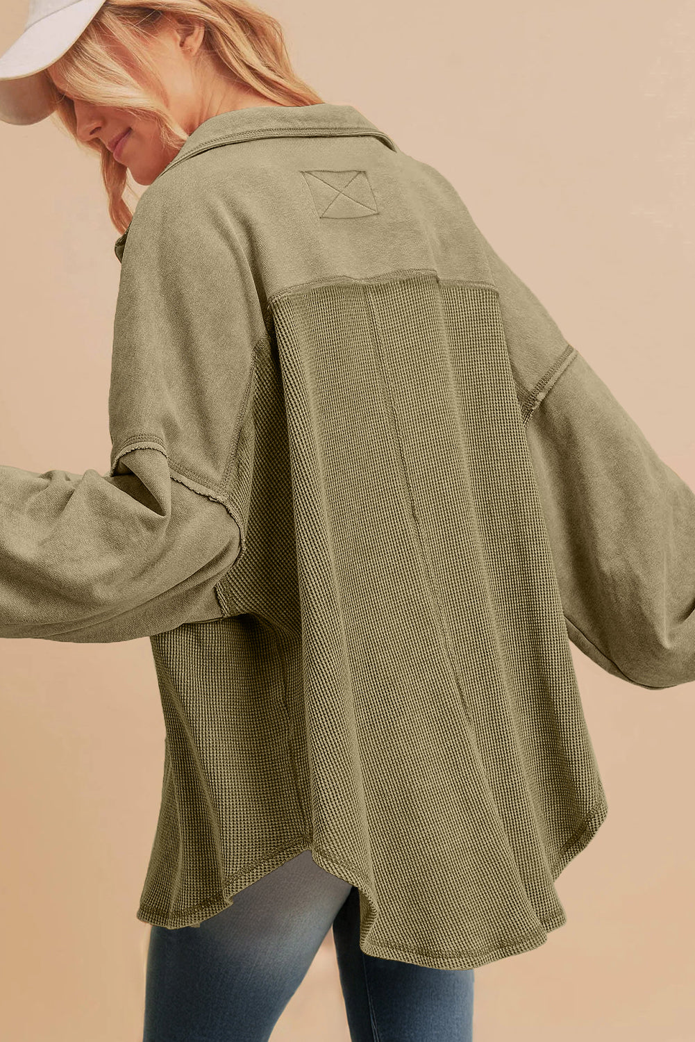 Damjacka Oversized Waffle Patchwork 100% Polyester-4