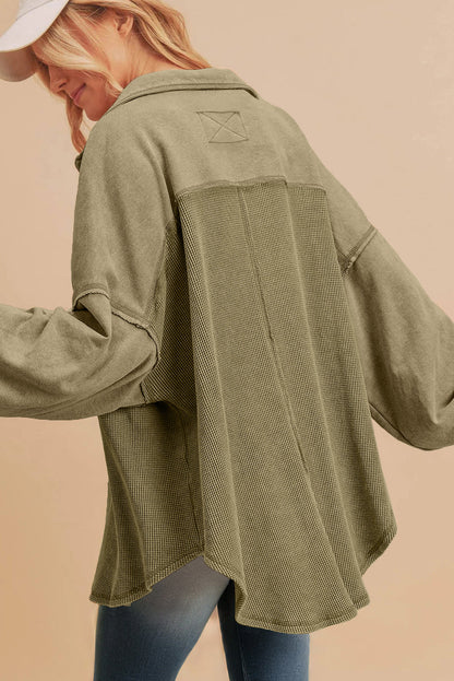 Damjacka Oversized Waffle Patchwork 100% Polyester-4