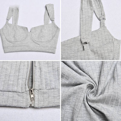 Dam Jumpsuit Strapless Golvlång Polyester 4