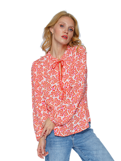 Dam T-shirt Avslappnad Viskos Rund Nacke Elastiska Ärmar 4