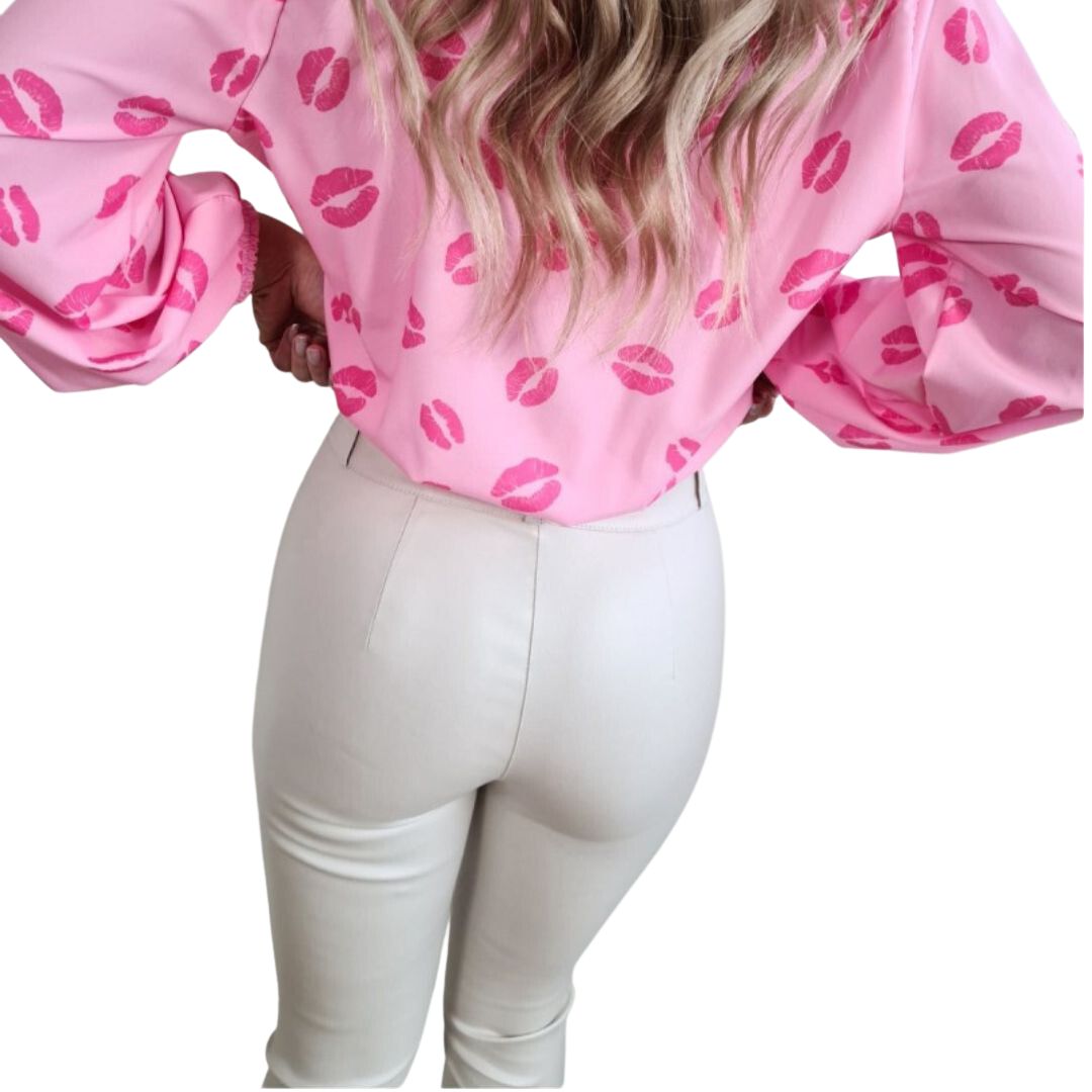 Dam Slang Läderlook Polyester Elegant Design 5