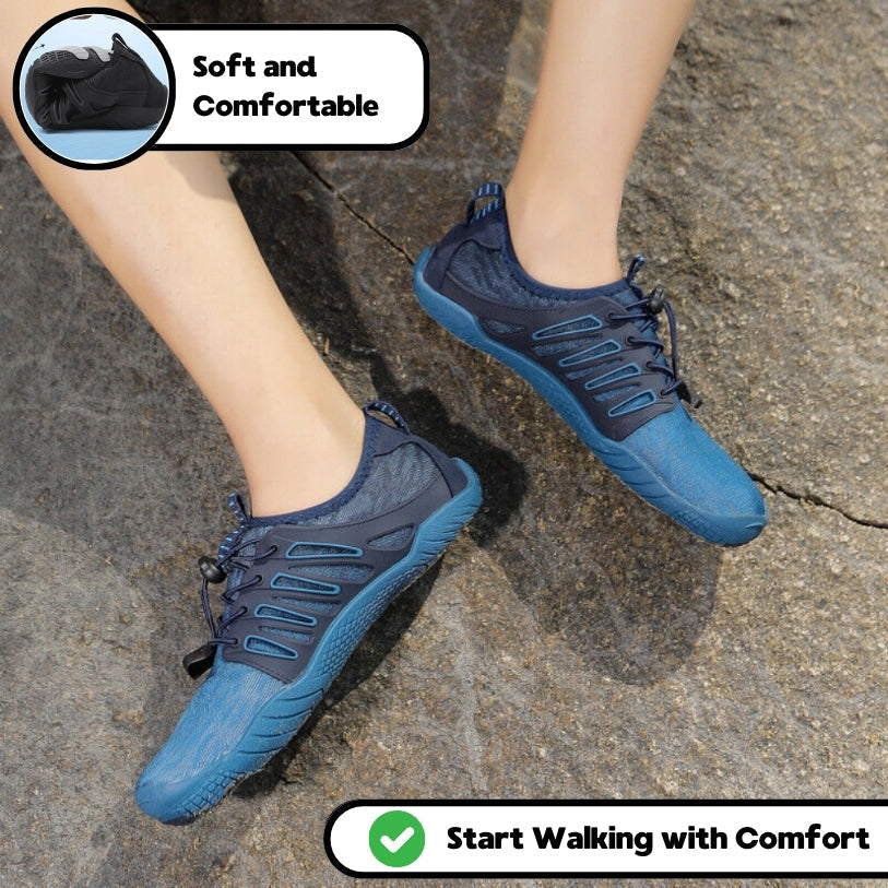 Unisex Traction Shoes Naturlig Gång Flexibelt Syntetmaterial-6