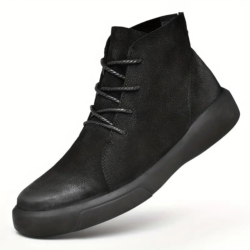 Damskor Läder Snörning Elegant Komfort Skor-1