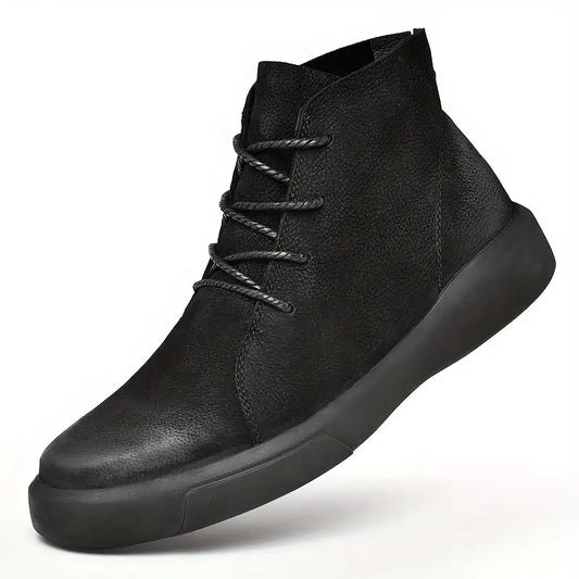 Damskor Läder Snörning Elegant Komfort Skor-1
