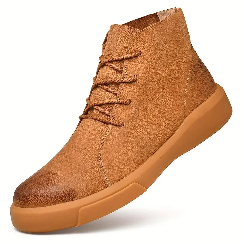 Damskor Läder Snörning Elegant Komfort Skor-2