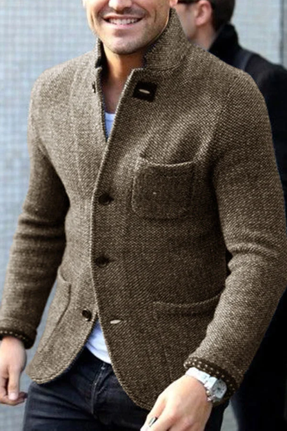 Variant image for Lång Kofta Dam Retro Cardigan Mjuk Akryl-13