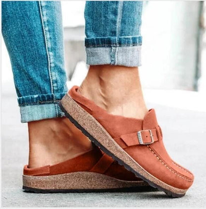 Variant image for Dam Sandaler Casual Syntetiskt Läder med Bekväm PU-Sula-4