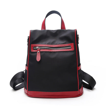 Kvinnors Multifunktionell Ryggsäck Nylon Elegant Minimalistisk-6