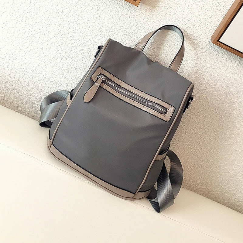 Kvinnors Multifunktionell Ryggsäck Nylon Elegant Minimalistisk-5
