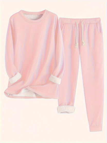 Variant image for Dam Fleece Set Avslappnad Design Mjuk Fleece-44