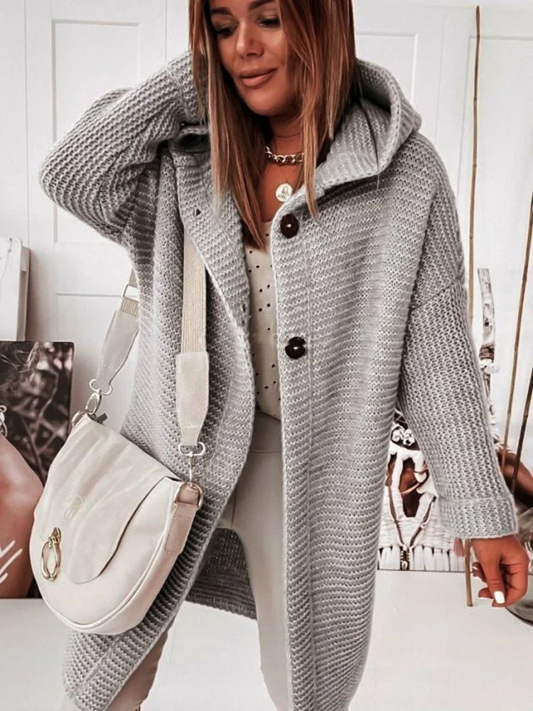 Variant image for Dam Kofta Mjuk Stickad Högkvalitativt Material Elegant Design-25