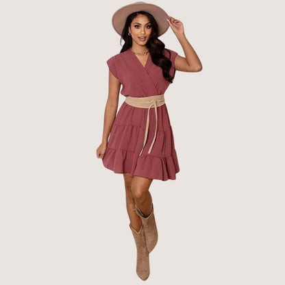 Variant image for Kvinna Klänning Tidlös Elegans Polyester-16