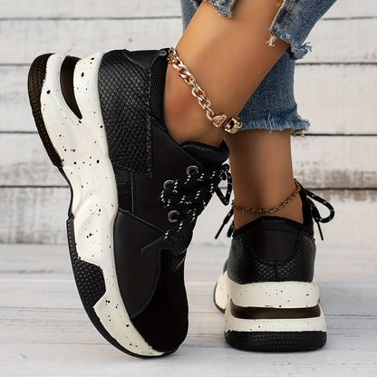 Variant image for Dam Sneakers Trendiga Syntetmaterial Ortopedisk Design-19