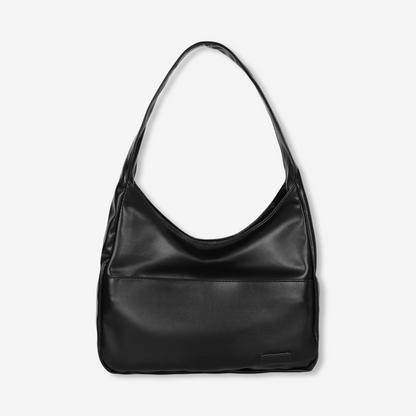 Dam Axelväska Elegant Veganskt Läder Justerbar Rem Kompakt Design-1