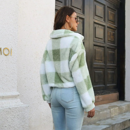 Dam Kappa Klassisk Design Högkvalitativt Material Vinterkappa 5