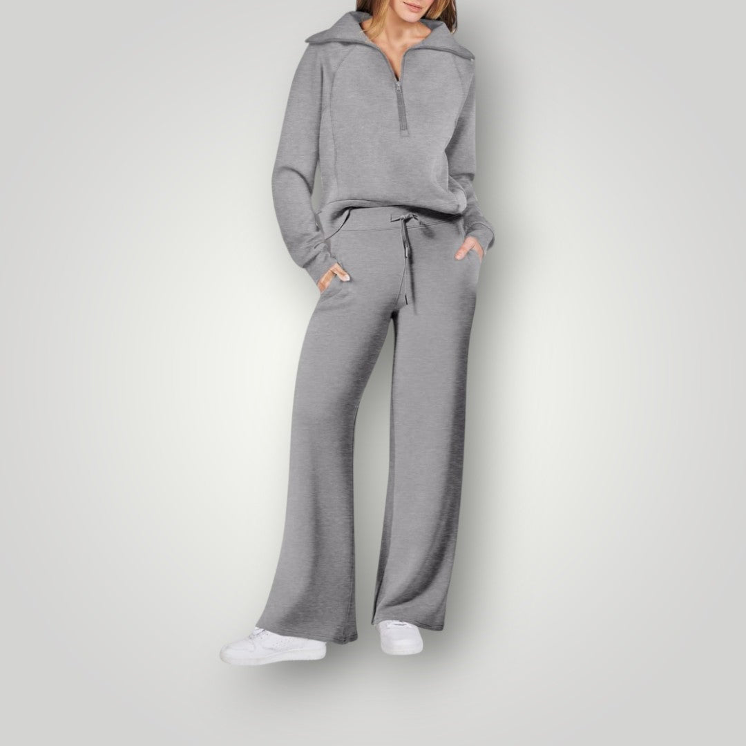 Variant image for Dam Loungewear Set Bekväm Andningsbar Design Mjuk Tyg-1