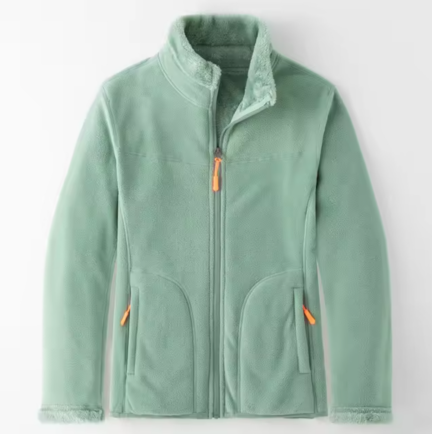 Variant image for Fleecejacka Dam Dubbelsidig Avslappnat Snitt Högkvalitativt Fleece-15