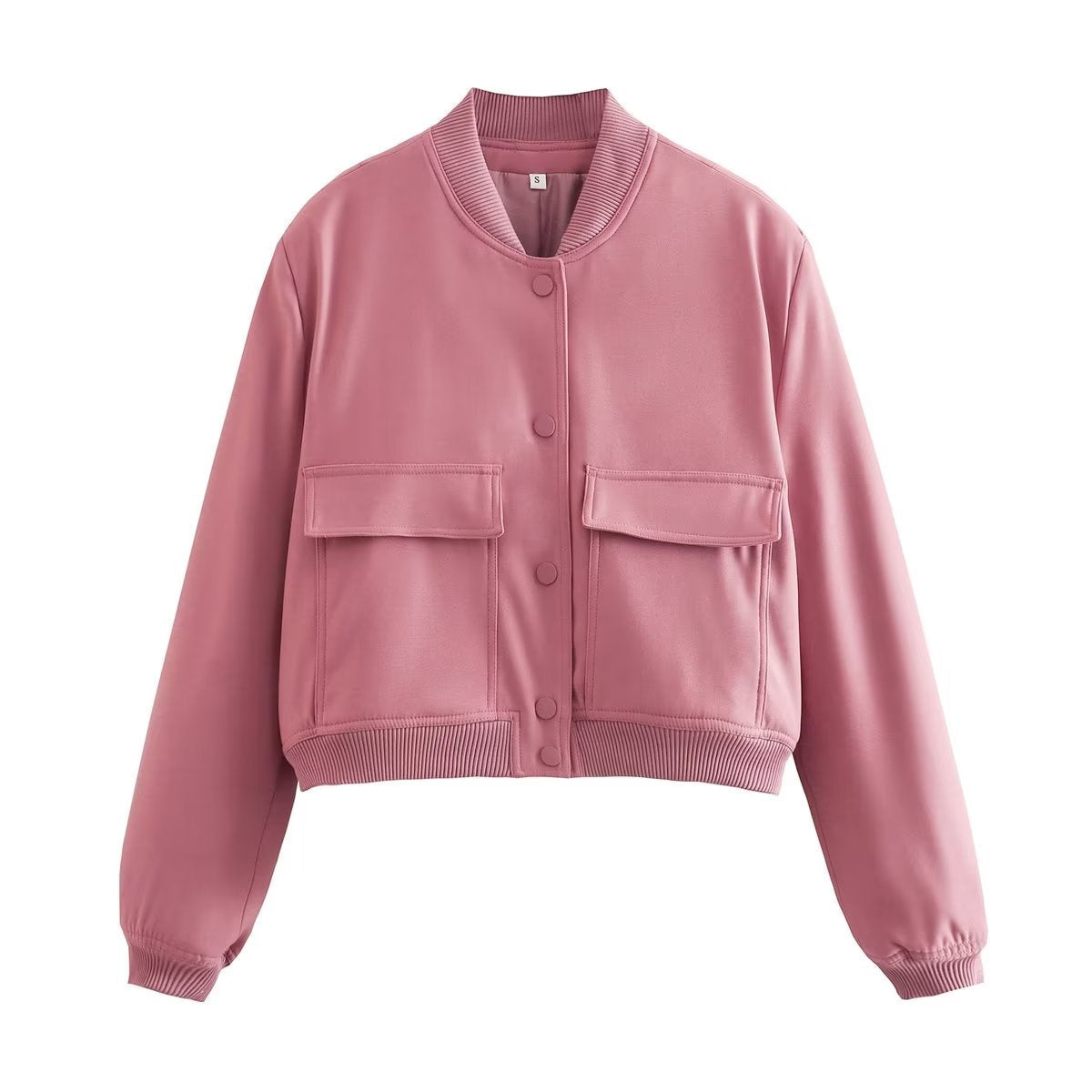 Variant image for Damen-Jacke, kurz, casual, Bombarjacka Stil, hochwertig, Stoff-16