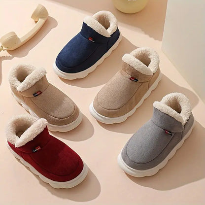 Herrtofflor Klassisk Slip-On Mjukt Material för Inomhus och Utomhus 6
