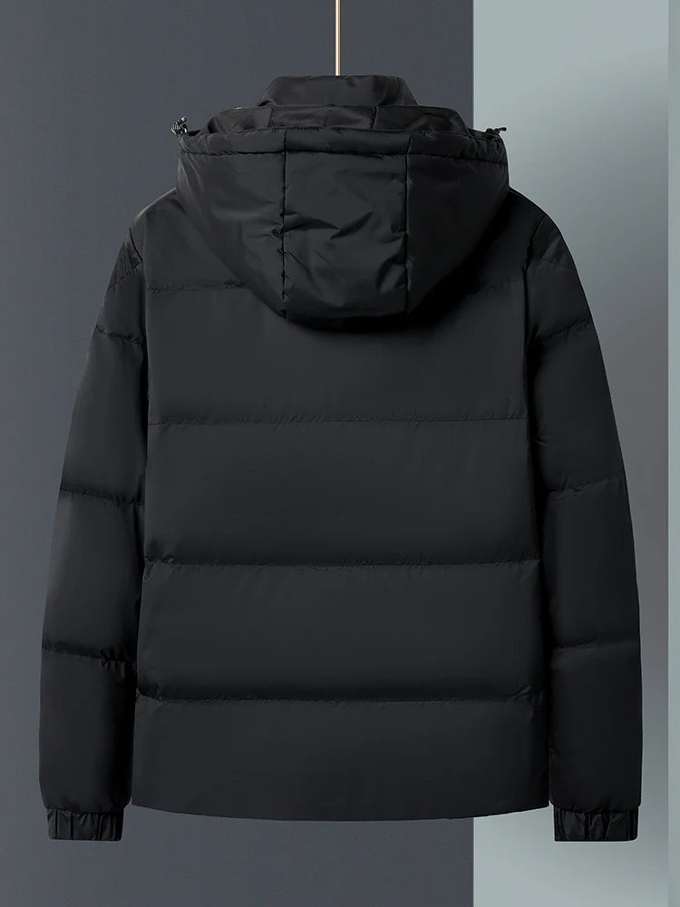 Herr Vinterjacka Tjock Polyester och Bomull-6