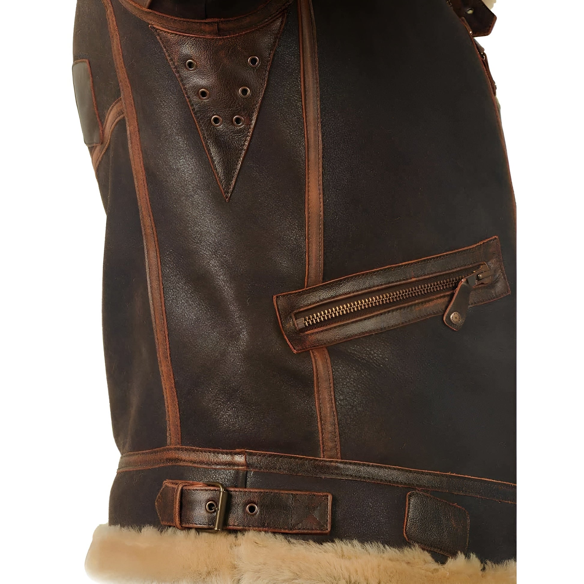 Dam Pilotjacka Uppvärmd Mångsidig Design Högkvalitativt Material-4