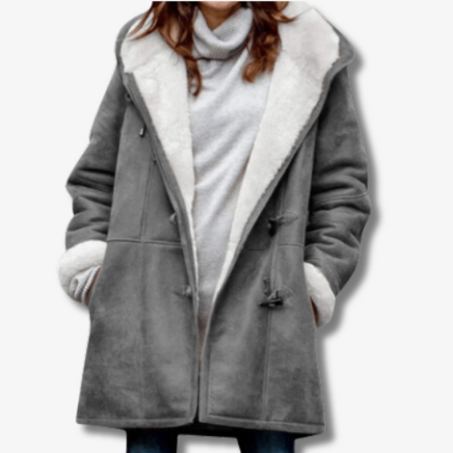 Damjacka Modern och Bekväm Polyester för Damer-1