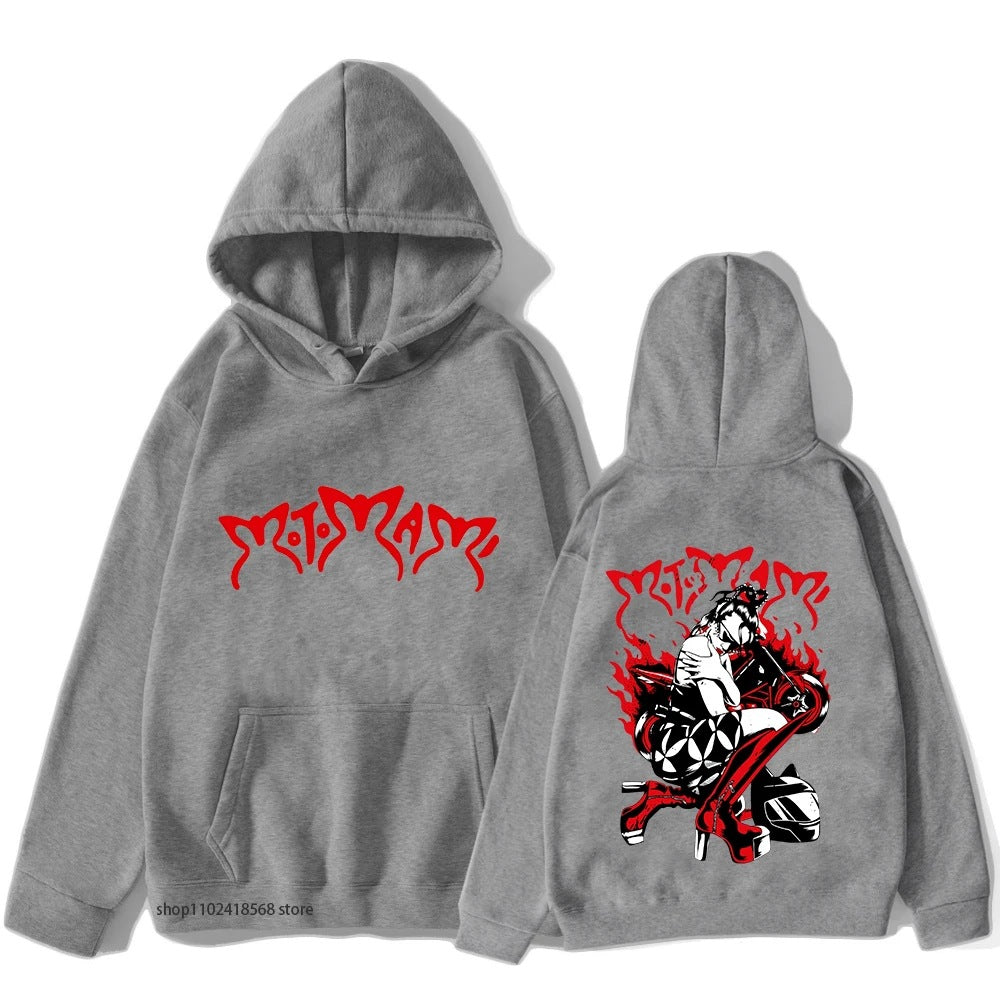 Variant image for Unisex Hoodie Grafisk Design Polyester-55