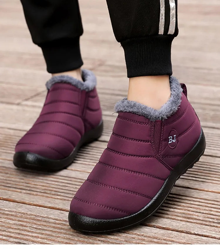 Vattentäta Herrtofflor Slip-On för Vinterbruk – Bekväma och Trendiga för Inomhus och Utomhus 4