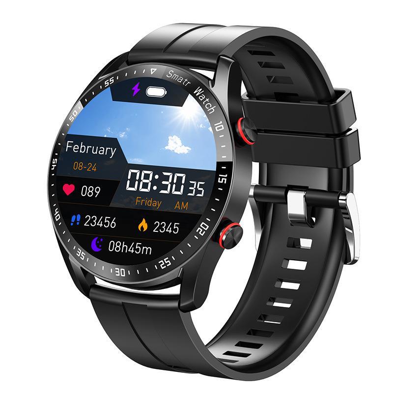 Variant image for Multifunktionellt Smartur Hälsoövervakning Plast Silikon-1