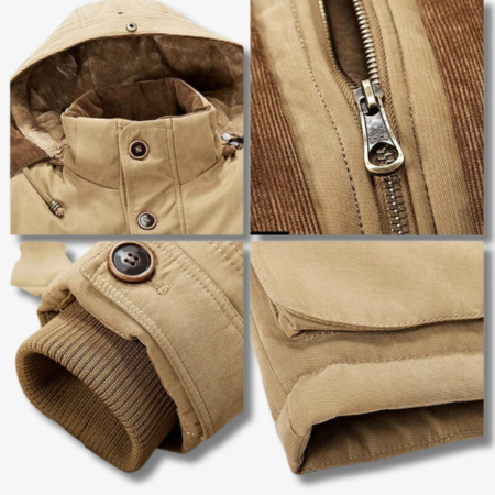 Herrjacka Vinter Fjällräven Funktionell Design Högkvalitativt Material-4