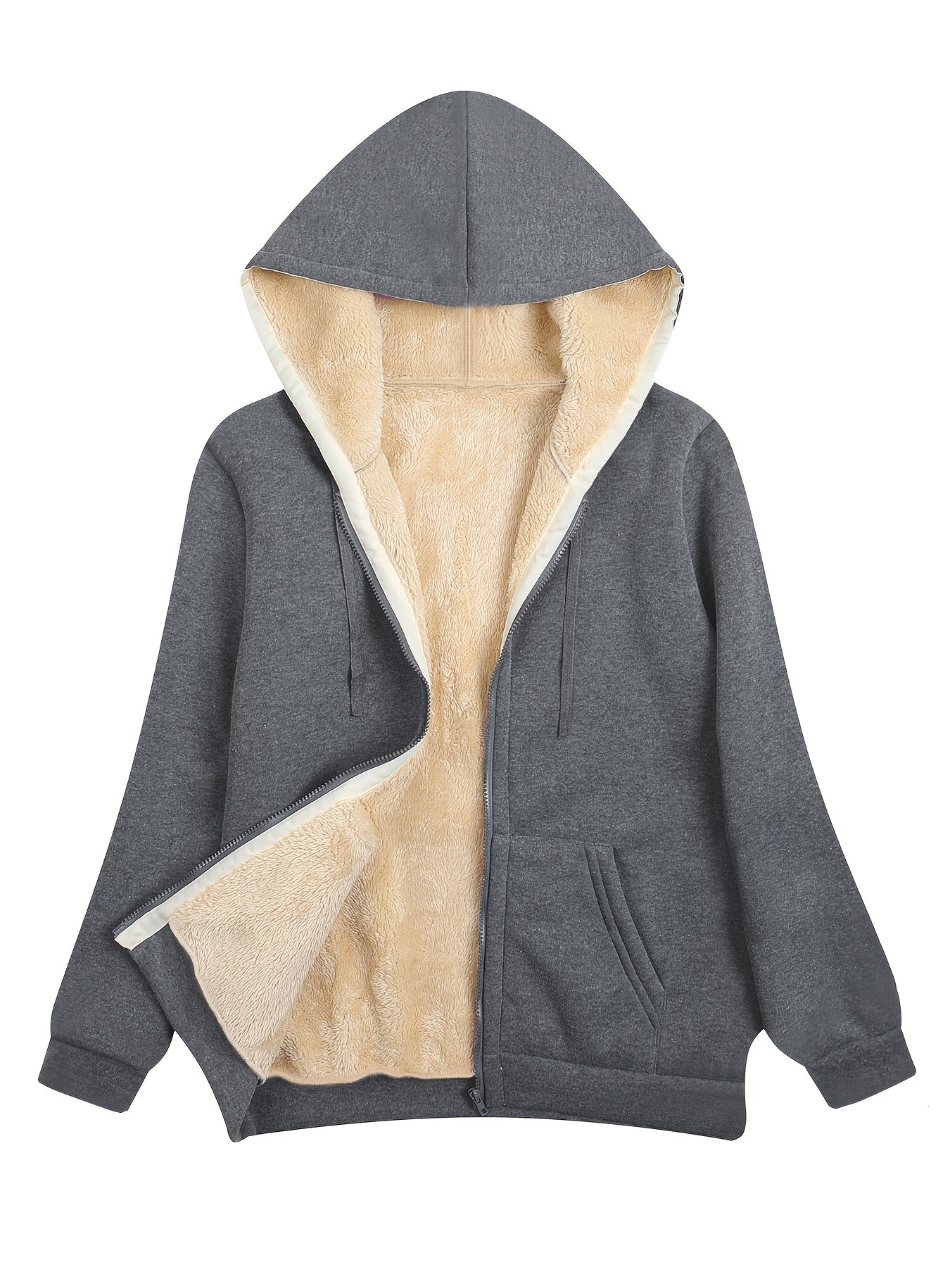 Svart Hoodie Herr med Fleecefoder – Klassisk Design och Mjuk Fleece för Bekväm Passform 9