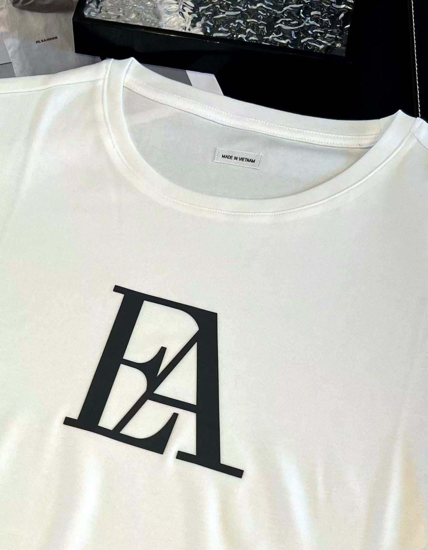 Herr Långärmad T-shirt Rund Hals Bomull Komfortabel-3