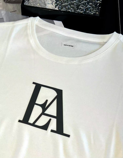 Herr Långärmad T-shirt Rund Hals Bomull Komfortabel-3