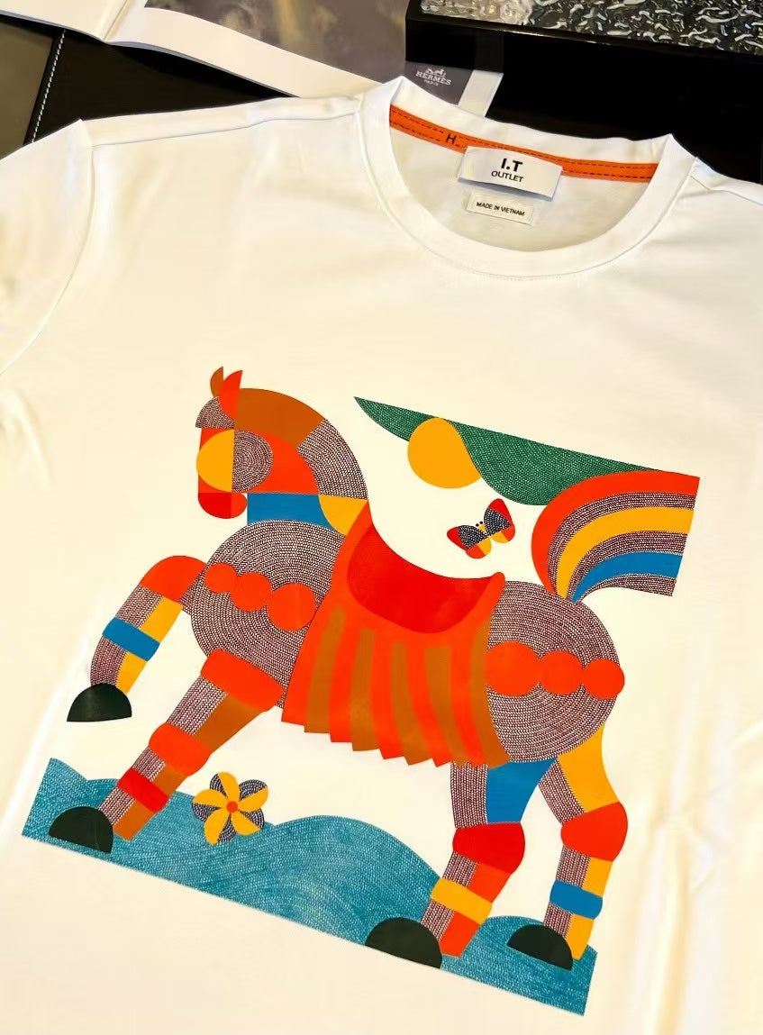 Kvinnors Långärmad T-Shirt Med Tryck Bomull-2