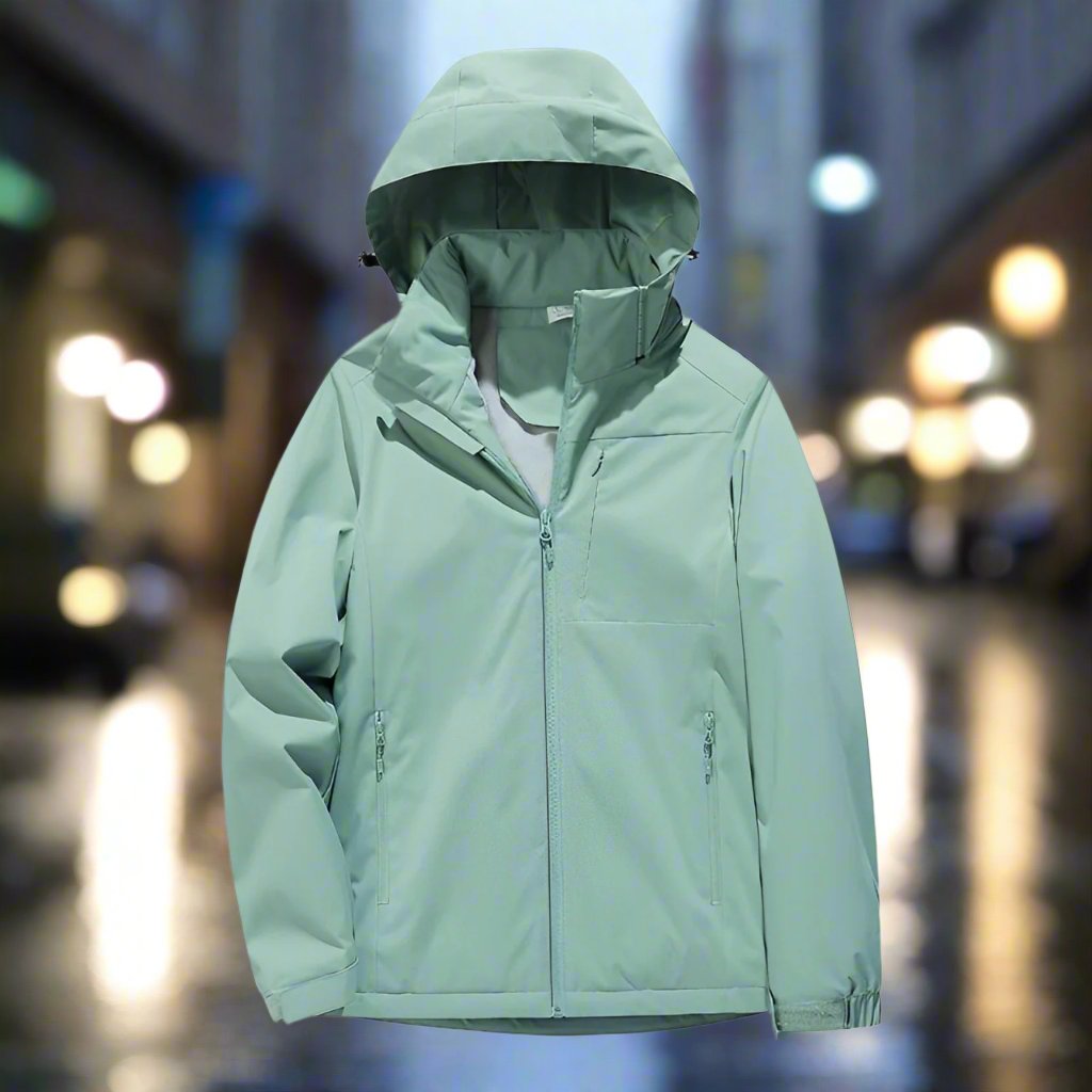Dam Fleecejacka Vattenavvisande Fleece med Fickor-2