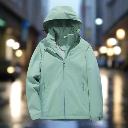 Dam Fleecejacka Vattenavvisande Fleece med Fickor-2