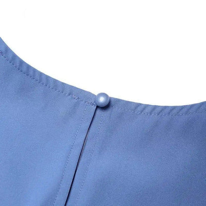 Kvinnors Långärmad Topp och Lång Kjol Polyester Tredimensionell Design-6