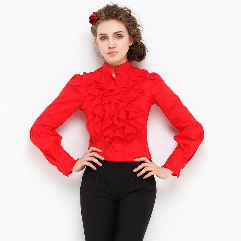 Dam Bodysuit Lång Ärme Ståkrage Polyester-2