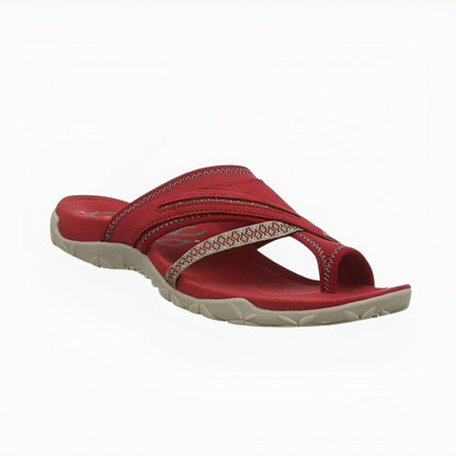 Dam Sandaler Slip-On med Fotvalv Syntetmaterial 11