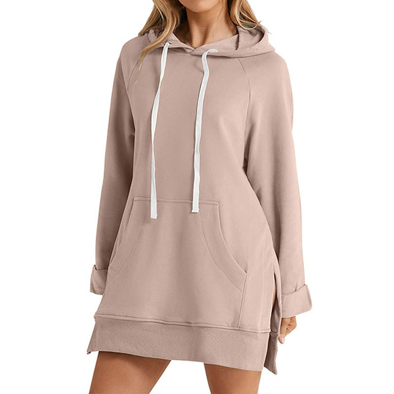Variant image for Dam Klänning Hoodie Avslappnad Bomullsmix-25