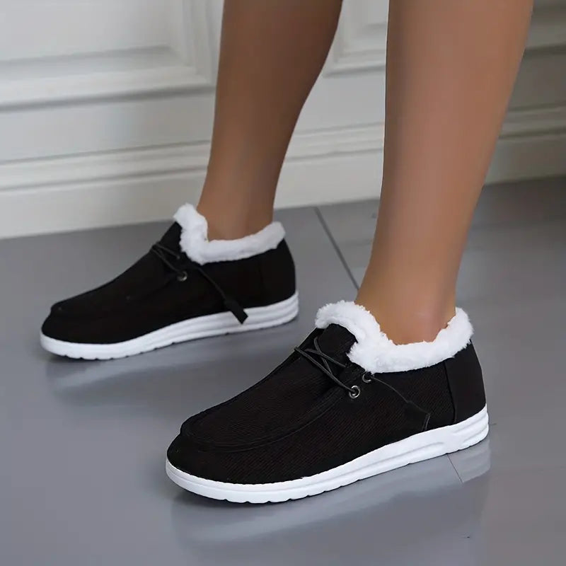 Variant image for Dam Tofflor Plysch Icke-Glidande Sula för Inomhus och Utomhusbruk-8